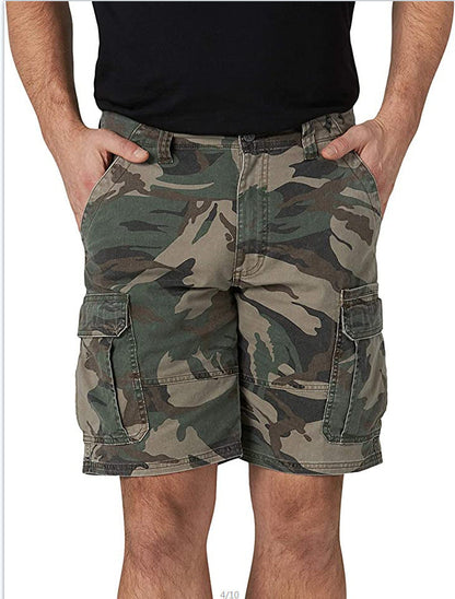 Gerald – Men's Multi-Pocket Polyester Shorts