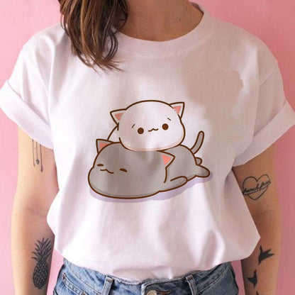 Sara – Kawaii Punk Anime T-Shirt