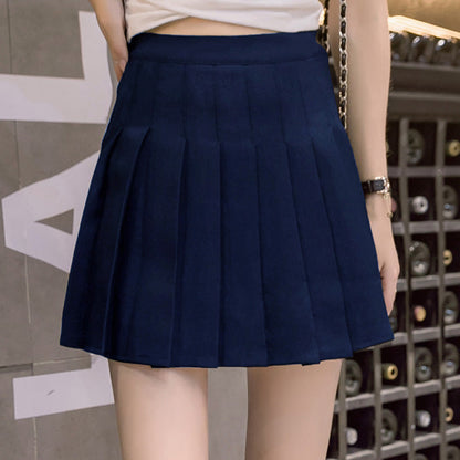 Julia – Pleated Skirt in School Uniform Style