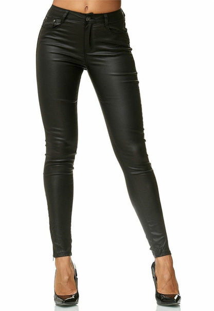 Zoe – Vegan Leather Pants for Women