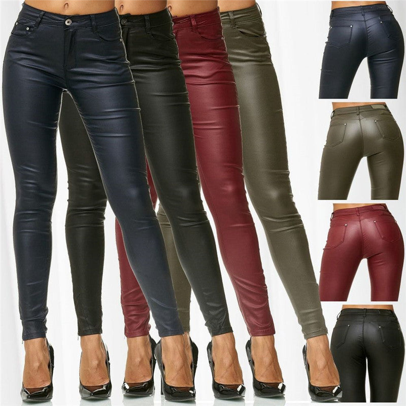 Zoe – Vegan Leather Pants for Women