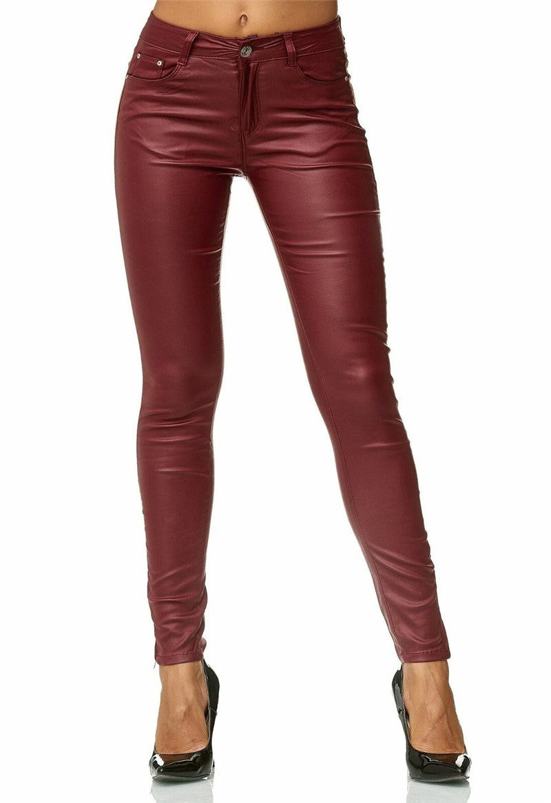 Zoe – Vegan Leather Pants for Women