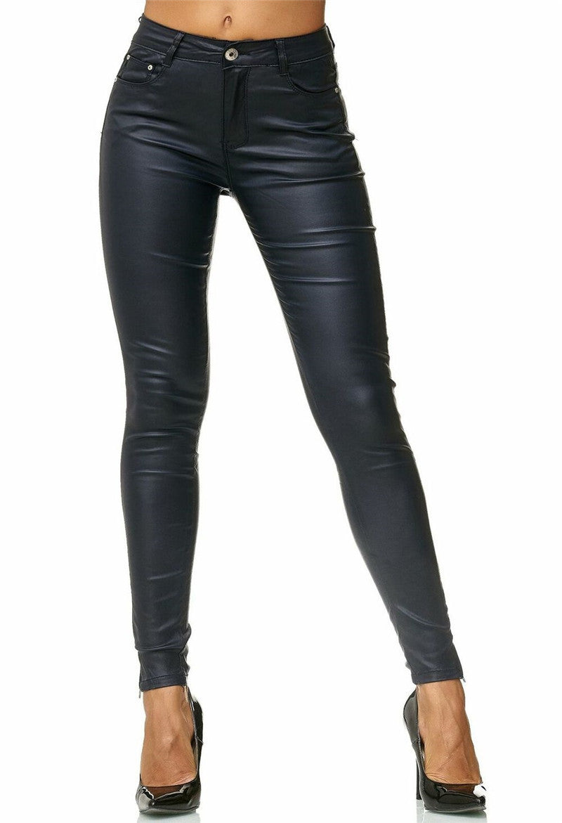 Zoe – Vegan Leather Pants for Women