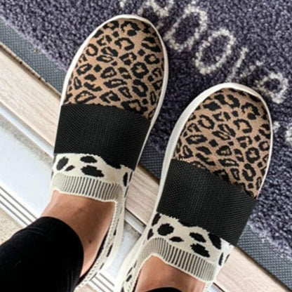 Emma – Comfortable Women's Sneakers with Leopard Print