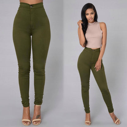 Tara – Colorful Women's High-Waisted Leggings