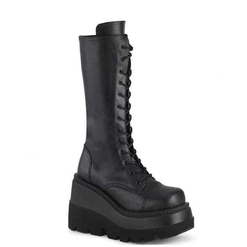 Carol – Women's Platform Boots with Chunky Sole in New Fall Style