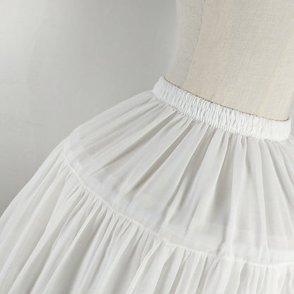 Francesca – Adjustable Lolita Petticoat with Herringbone Pattern