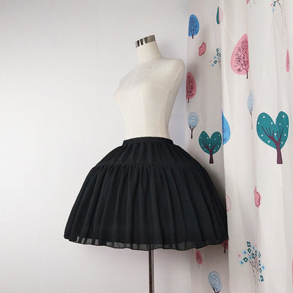 Francesca – Adjustable Lolita Petticoat with Herringbone Pattern