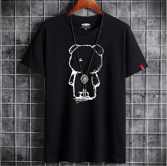 Cliff – Casual T-Shirt with Bear Animation