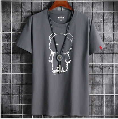 Cliff – Casual T-Shirt with Bear Animation