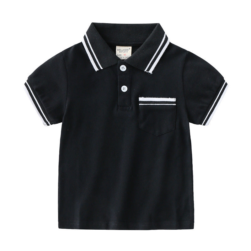 Garry – Boys' Summer Polo T-Shirt