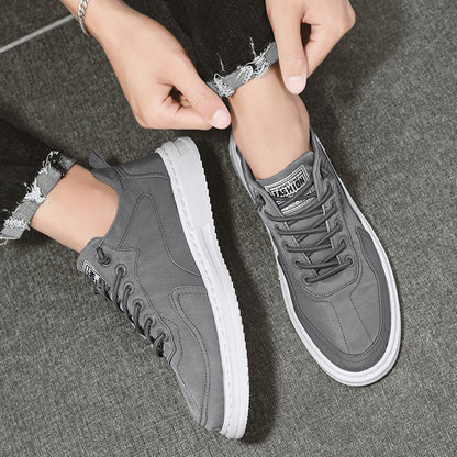 Terrence – Men's Sneakers with Laces and Platform