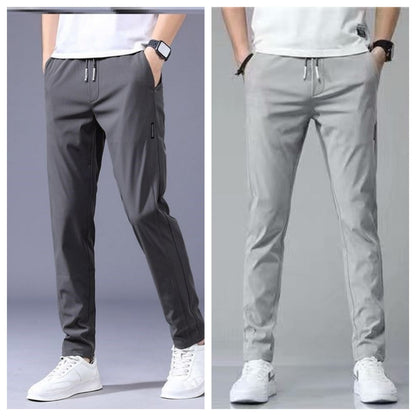 Matthew – Casual Men's Sweatpants with Drawstring in Korean Style