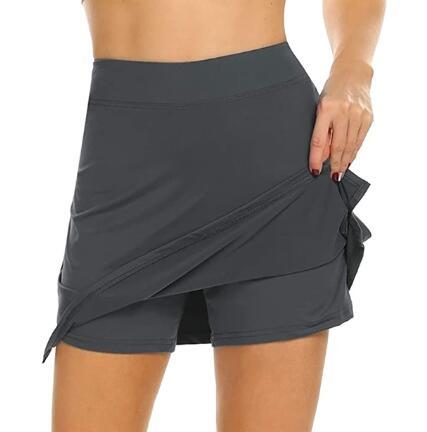 Stephanie – High-Waisted A-Line Shaping Shorts in Korean Style