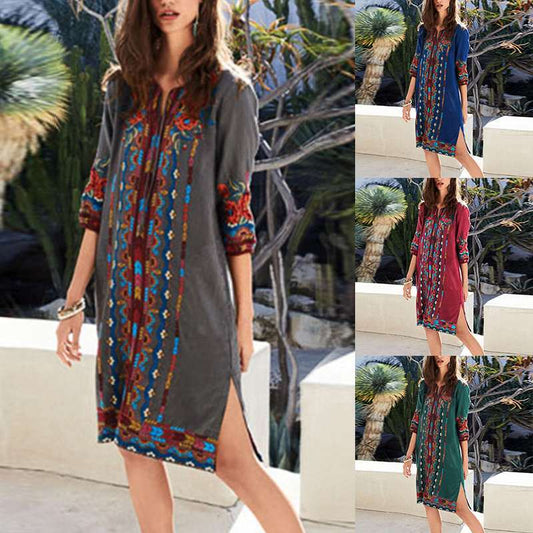 Phoebe – Boho Tunic Dress