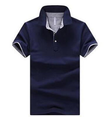 Alex – Men's Polo Shirt with Modern Stand Collar