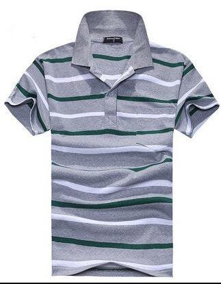 Damon – Striped Men's Polo Shirt