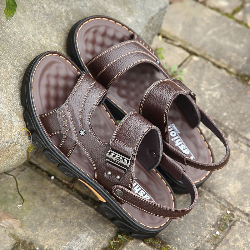 Ron – Comfortable Men's Sandals in Vegan Leather