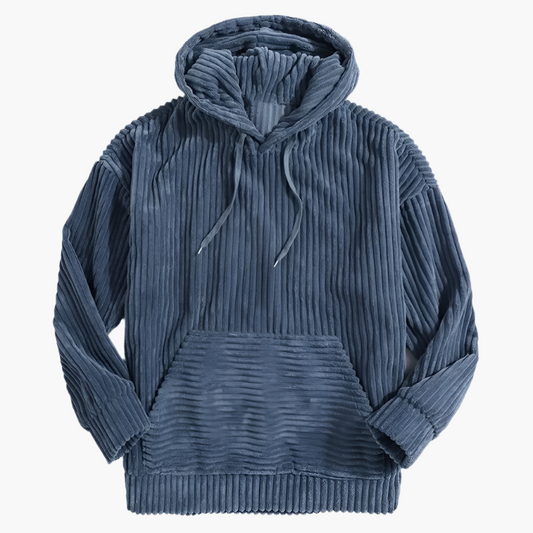 Grant – Men's Corduroy Hoodie Sweater