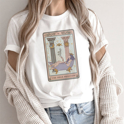 Kim – Women's T-Shirt with Tarot Print