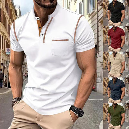 Rodney – Men's Short Sleeve Polo Shirt Quick-Dry Summer Casual