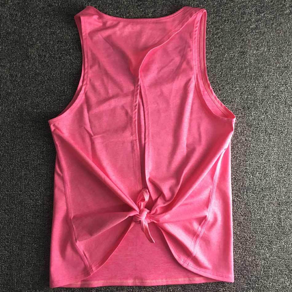 Amy – Backless Women's Workout Top