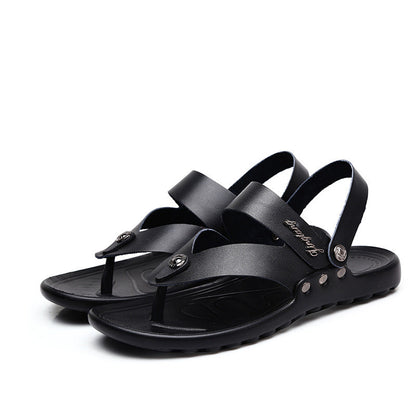 Kelvin – Fashionable Men's Sandals in Vegan Leather for the Beach