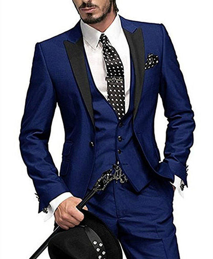 Joshua – Three-Piece Men's Suit for Weddings