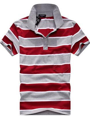 Damon – Striped Men's Polo Shirt