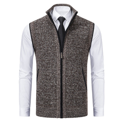 Warren – Men's Stand Collar Cardigan