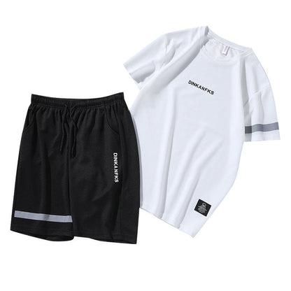 Jake – Men's Sports Set with Short Sleeve T-Shirt