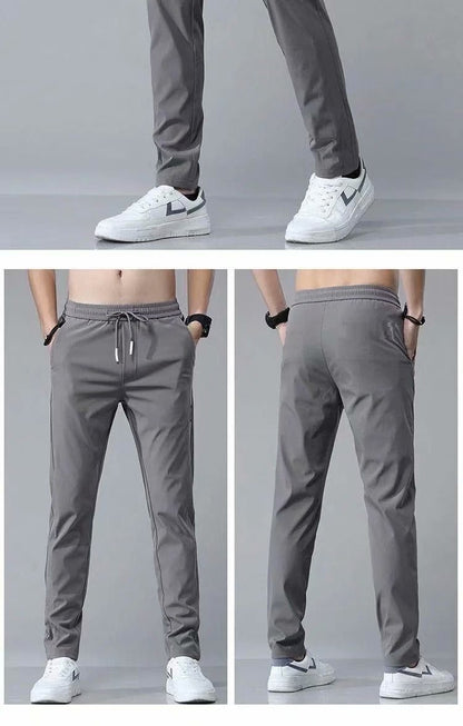 Matthew – Casual Men's Sweatpants with Drawstring in Korean Style