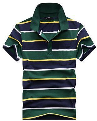 Damon – Striped Men's Polo Shirt