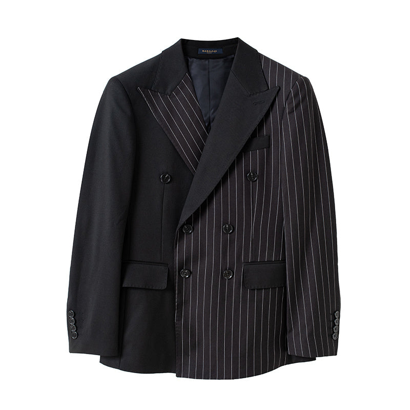 Henry – Striped Double-Breasted Suit