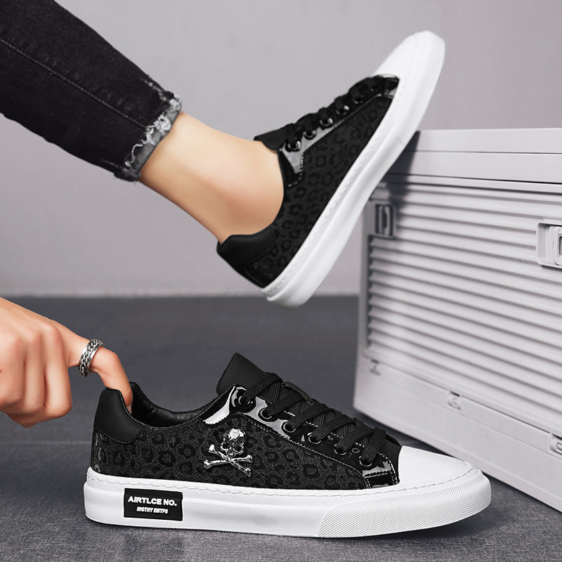 Elizabeth – Trendy Skull Sneakers for Women