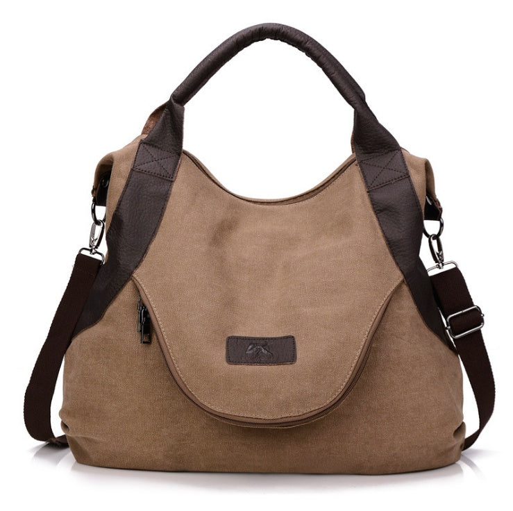 Leslie – Minimalist Retro Crossbody Bag in Vintage Canvas