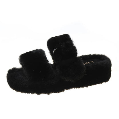 Jasmine – Fluffy Women's Slippers