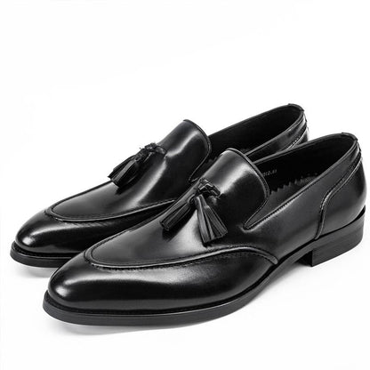 Robbie – Business Casual Tassel Shoes in Vegan Leather