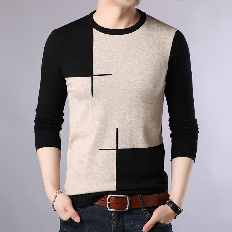 Gareth – Classic Crew Neck Sweater for Men