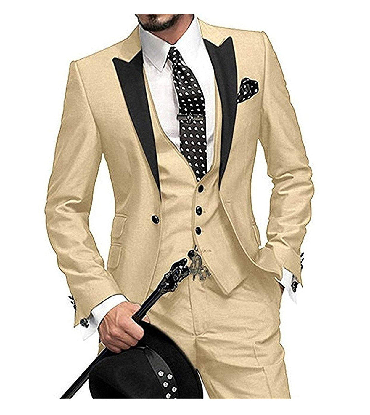 Joshua – Three-Piece Men's Suit for Weddings