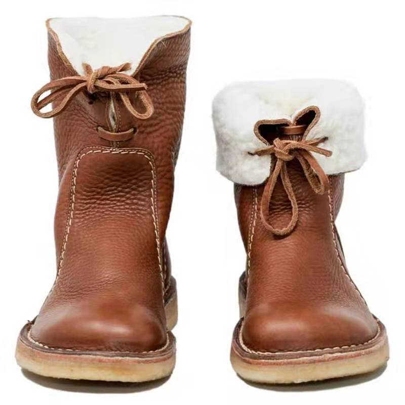 Lily – Warm Women's Boots with Faux Fur