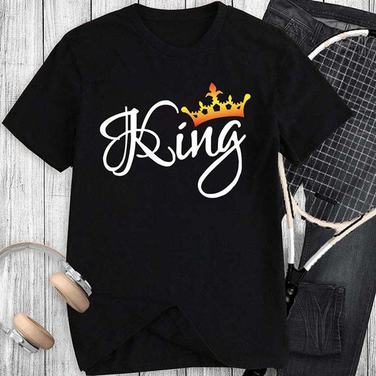 Jessica – Crown Pattern Couple T-Shirt