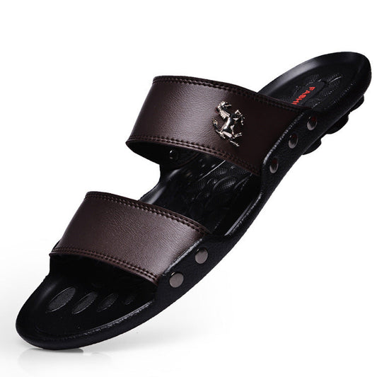 Terry – Men's Casual Slides in Premium Vegan Leather