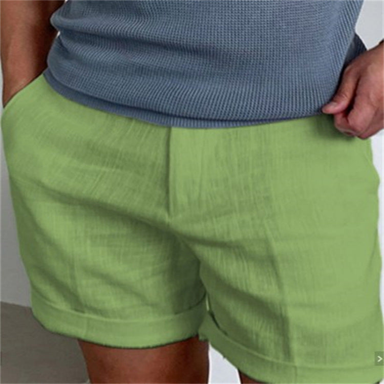 Roger – Men's Breathable Comfort Shorts with Slant Pockets