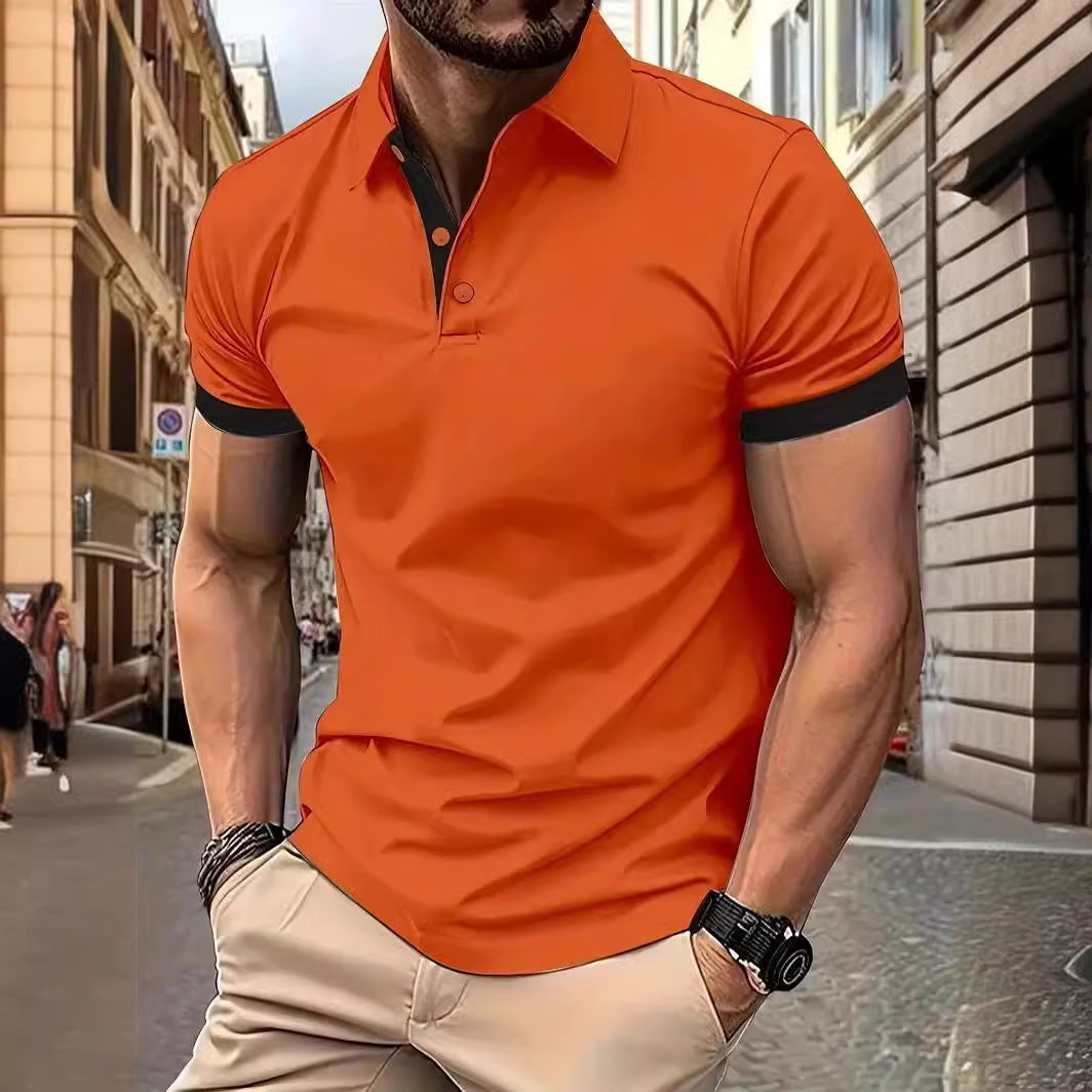 Cliff – Short-Sleeve Business Polo Shirt for Men