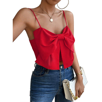 Sue – Camisole with Bow and Tummy Coverage