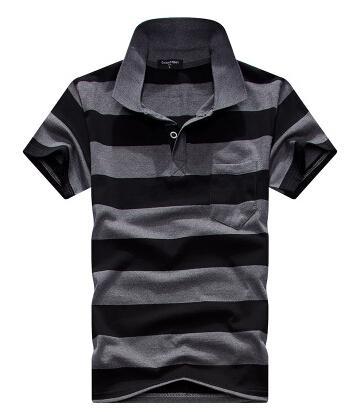 Damon – Striped Men's Polo Shirt