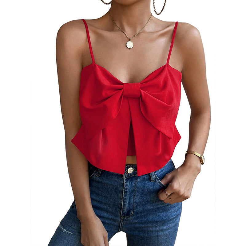 Sue – Camisole with Bow and Tummy Coverage