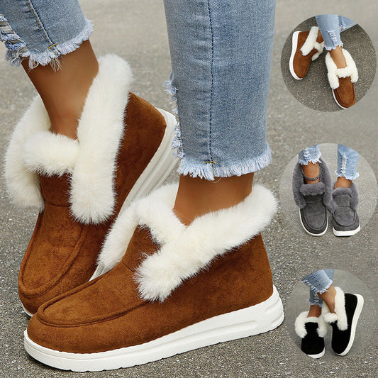 Amy – Warm Winter Boots with Plush Lining for Women