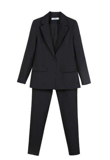 Anna – Elegant Women's Business Pantsuit Set